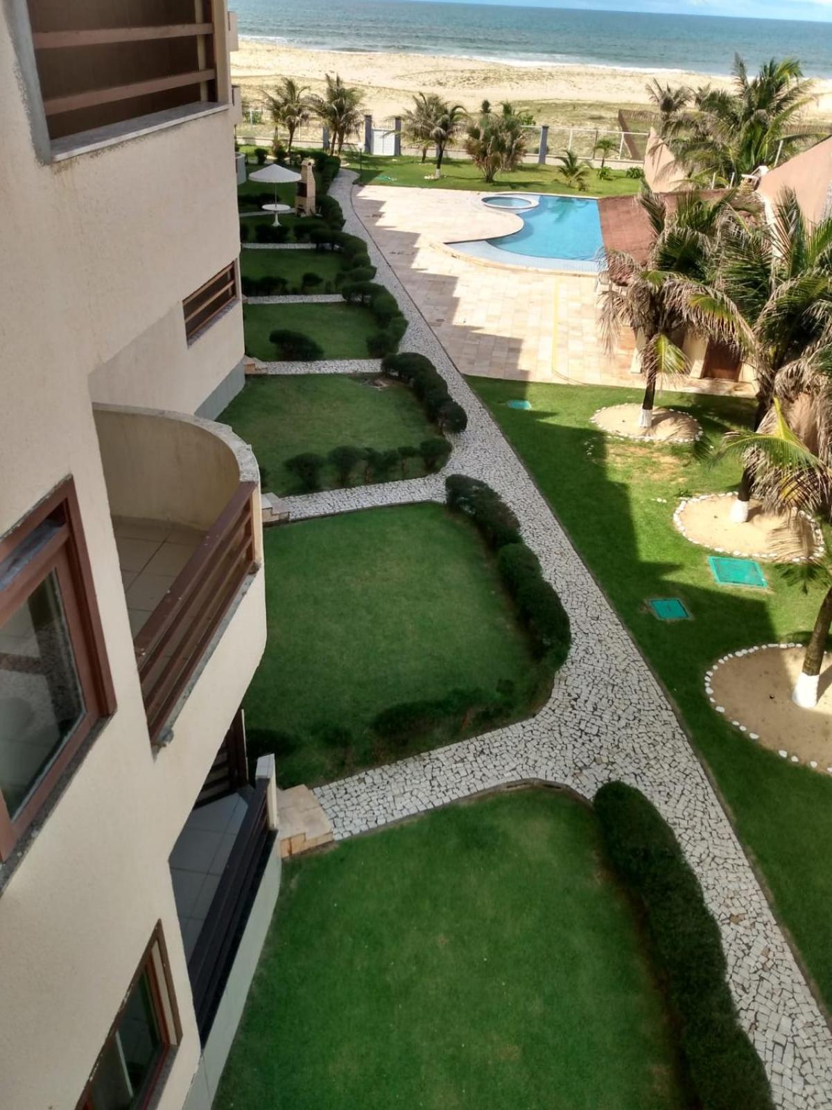 Apartamento A Beira-Mar. Beachfront Apartment Sao Goncalo do Amarante  المظهر الخارجي الصورة